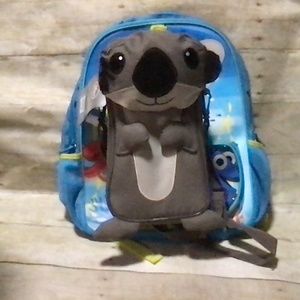 NWT Disney Store Finding Dory backpack and otter lunch tote